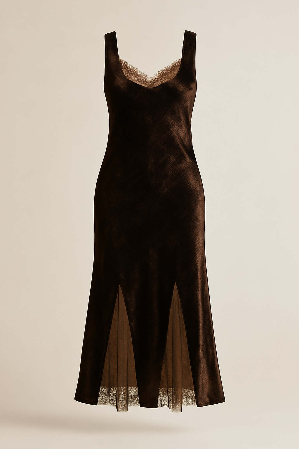 Vestido Velvet chocolate
