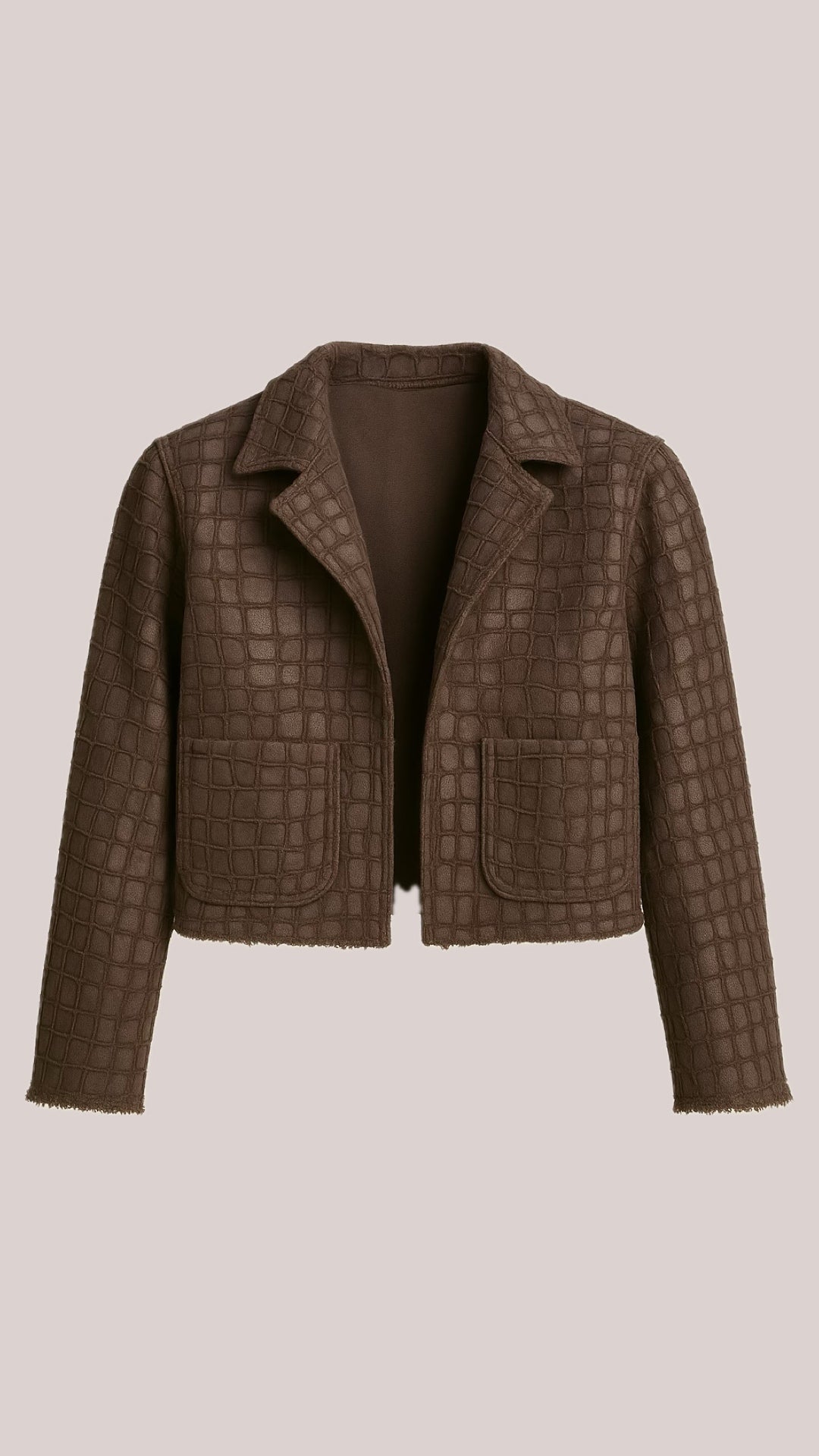 Chaqueta marrón chocolate