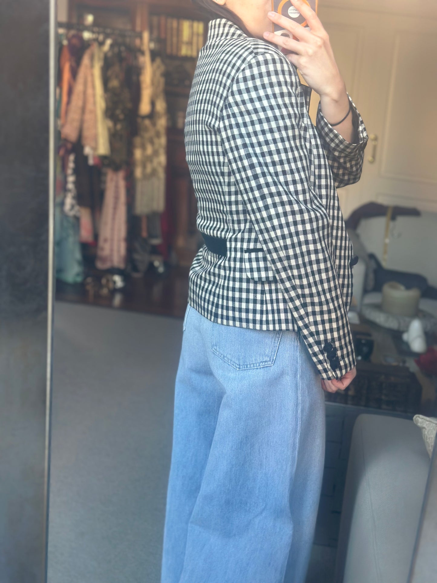 Blazer Vichy Velvet