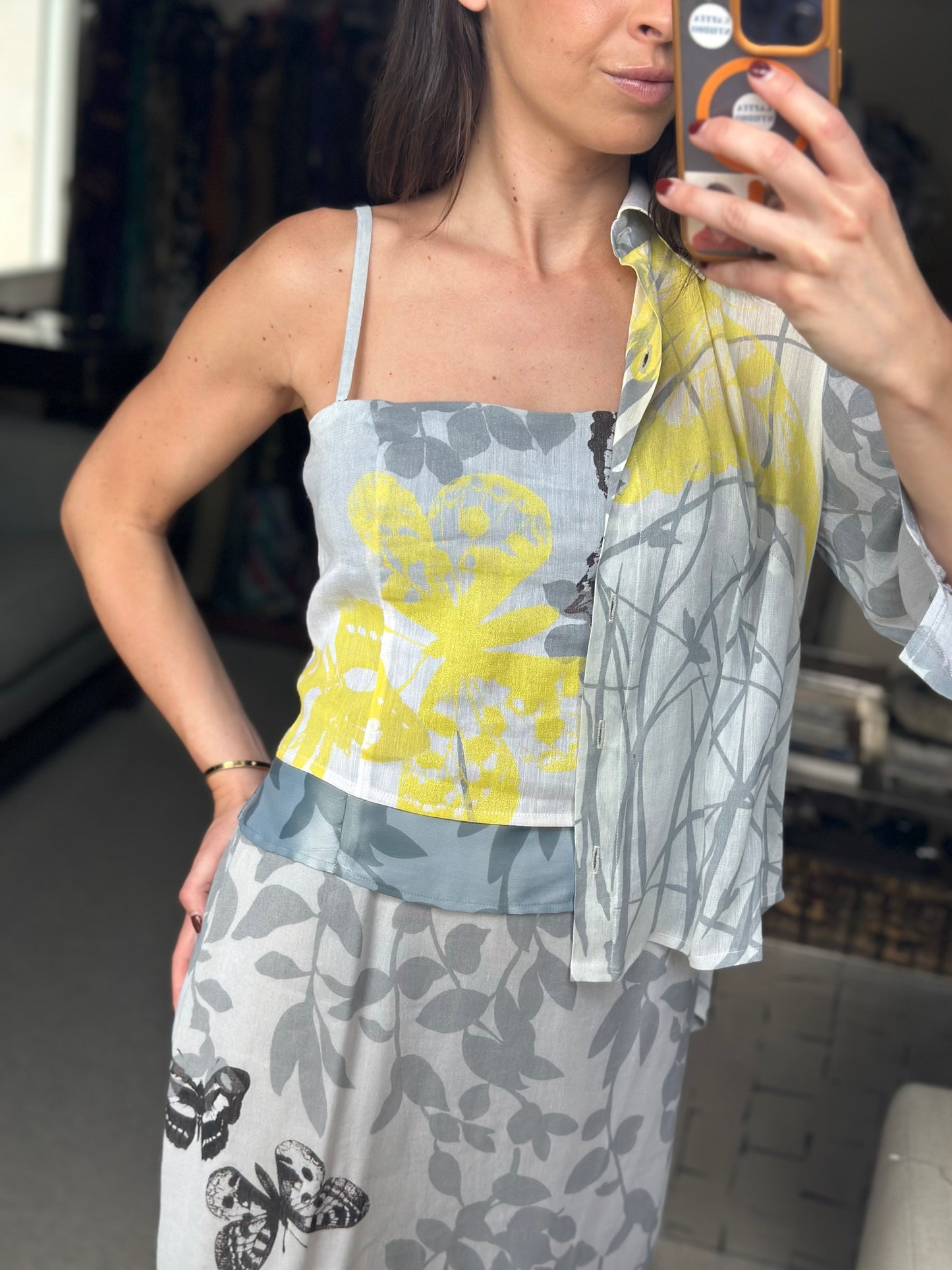 Total look lino Mariposas