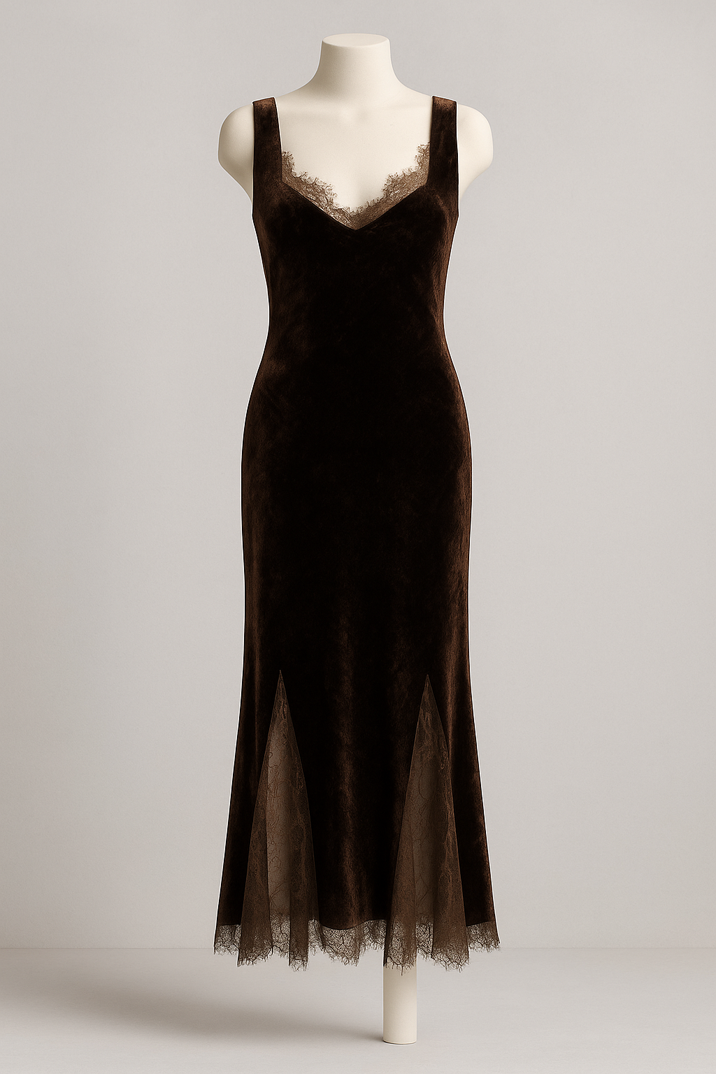 Vestido Velvet chocolate