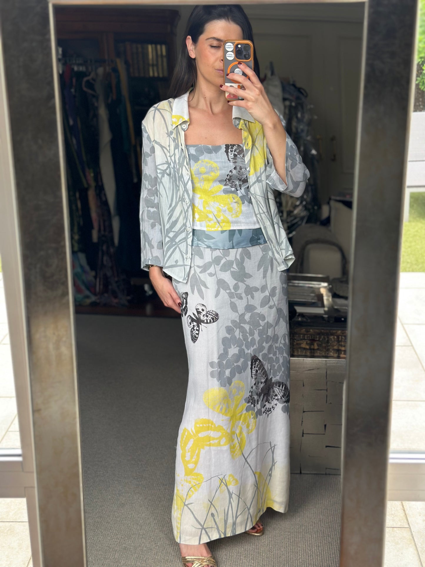 Total look lino Mariposas