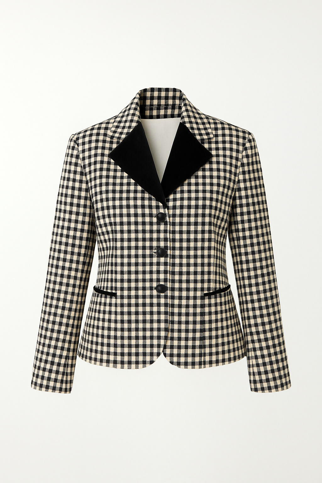 Blazer Vichy Velvet