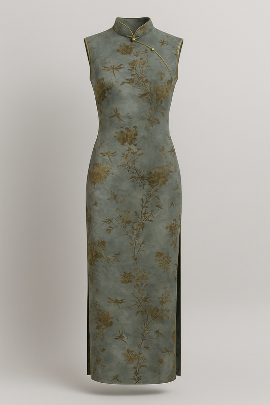Vestido Velvet asiático