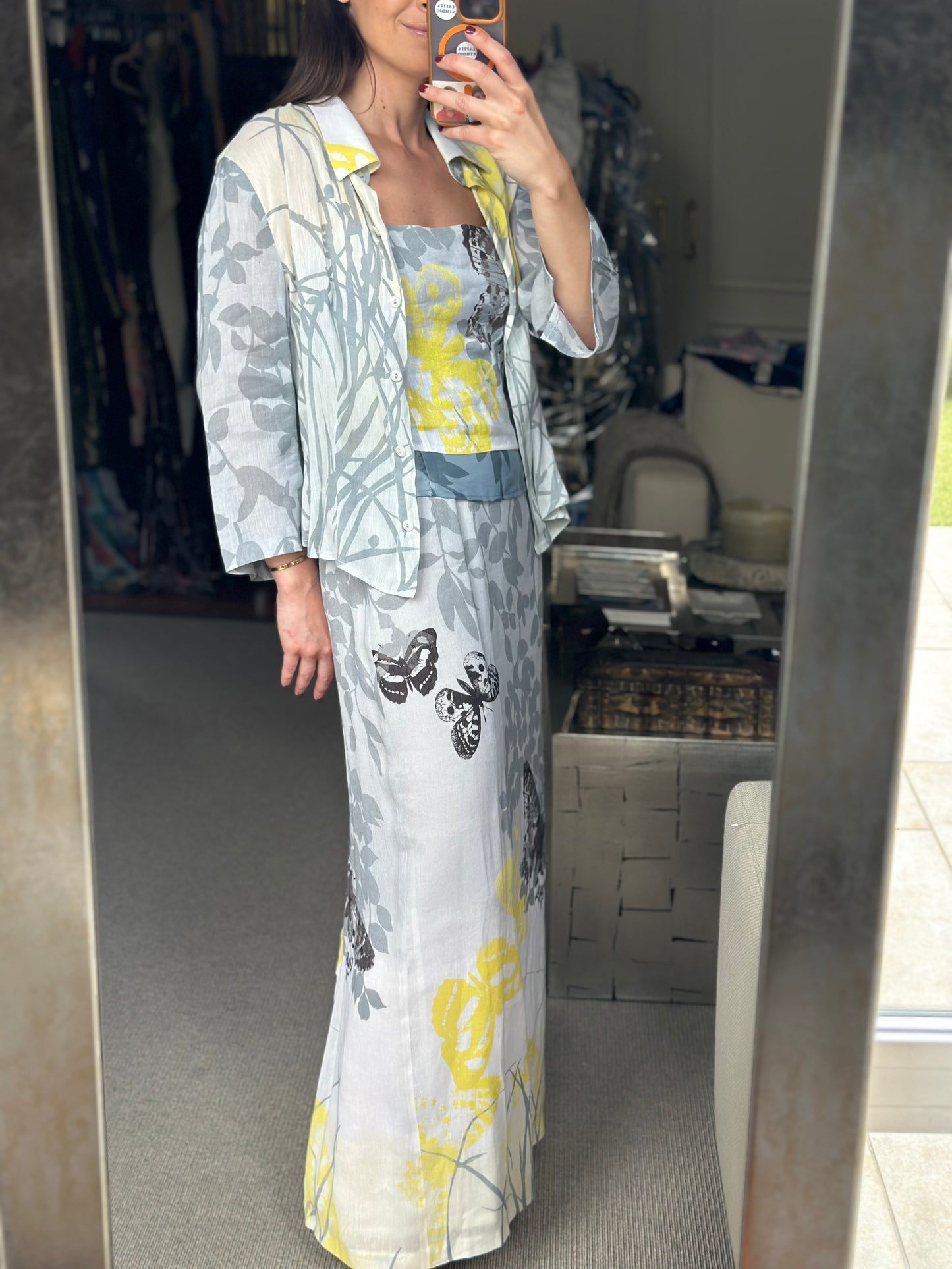 Total look lino Mariposas