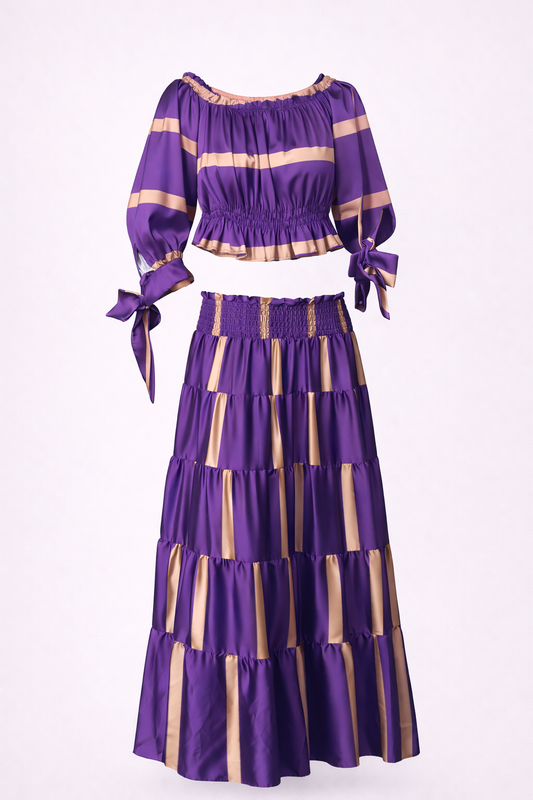 Total look geométrico