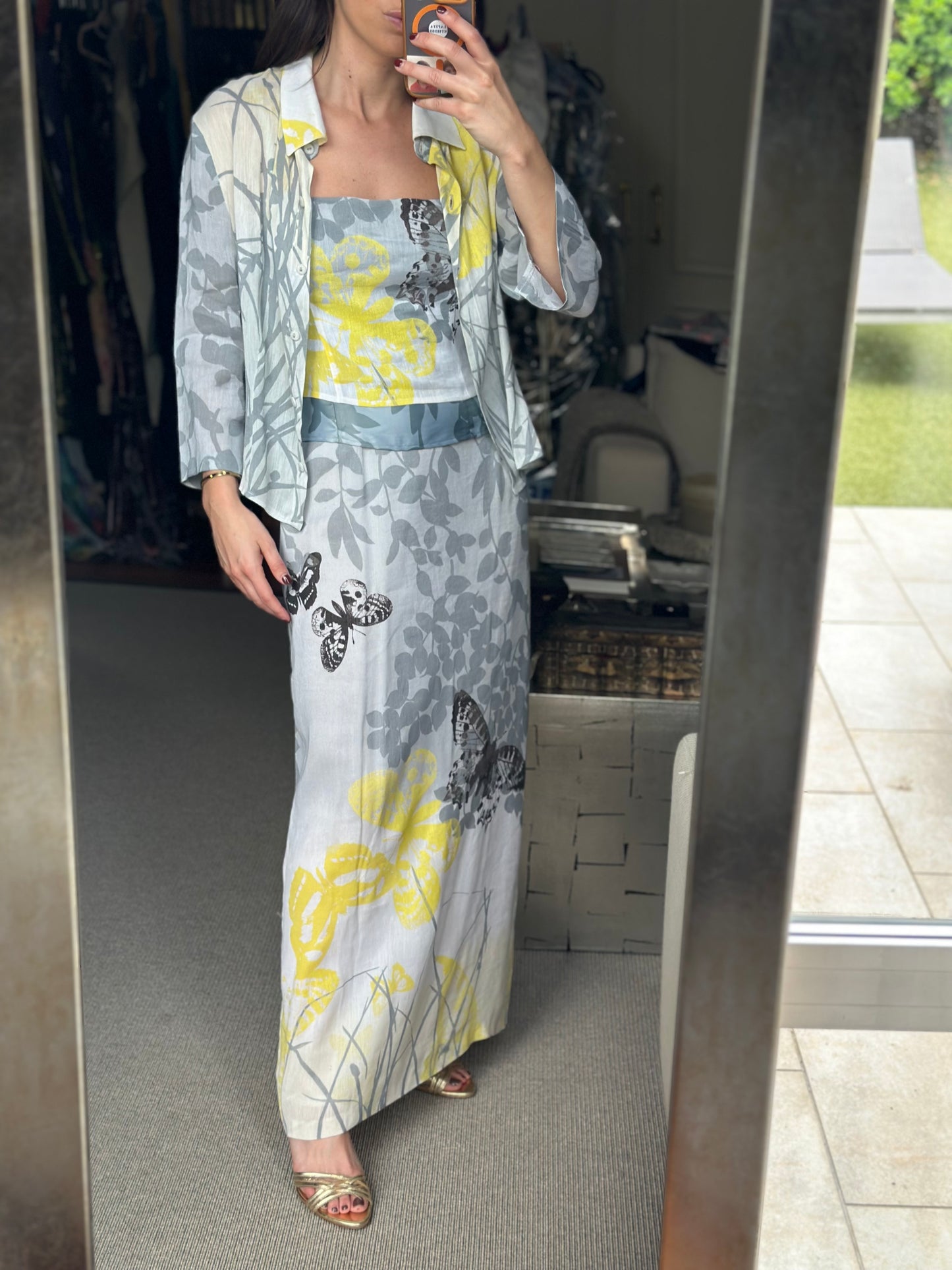 Total look lino Mariposas