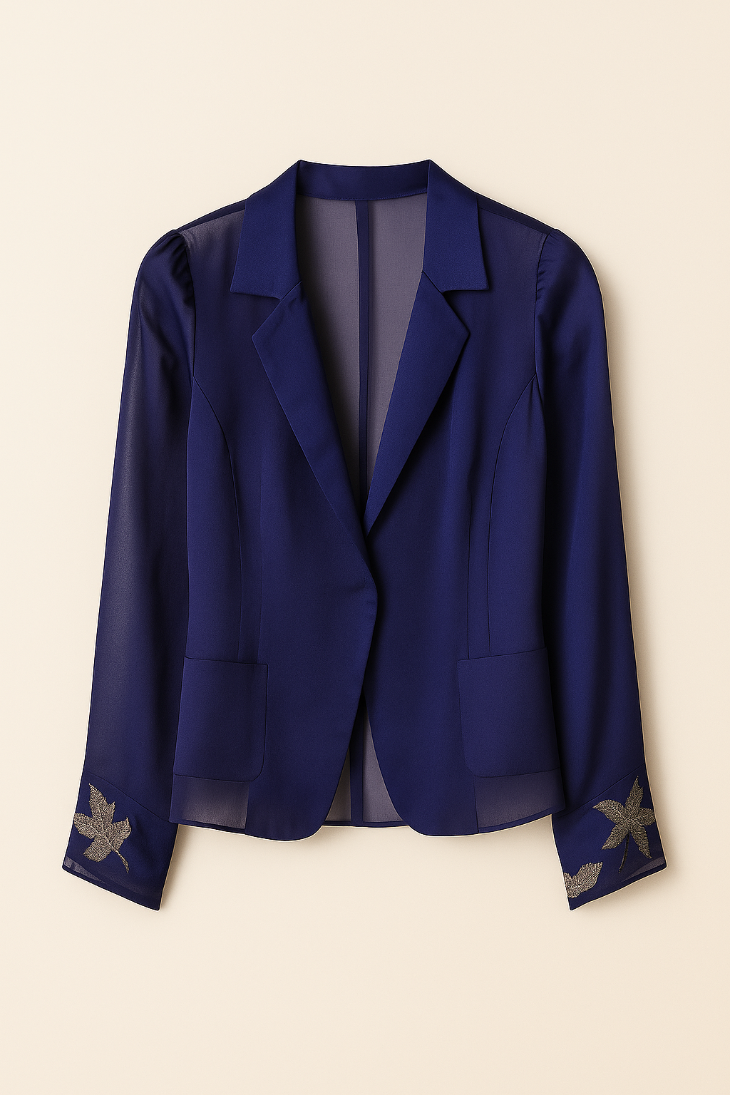 Top plumas con blusa seda