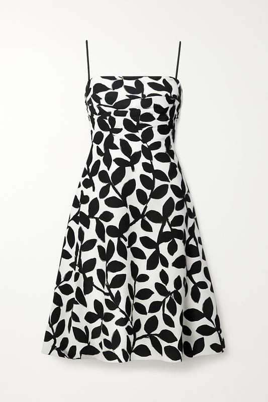 Vestido midi 80s
