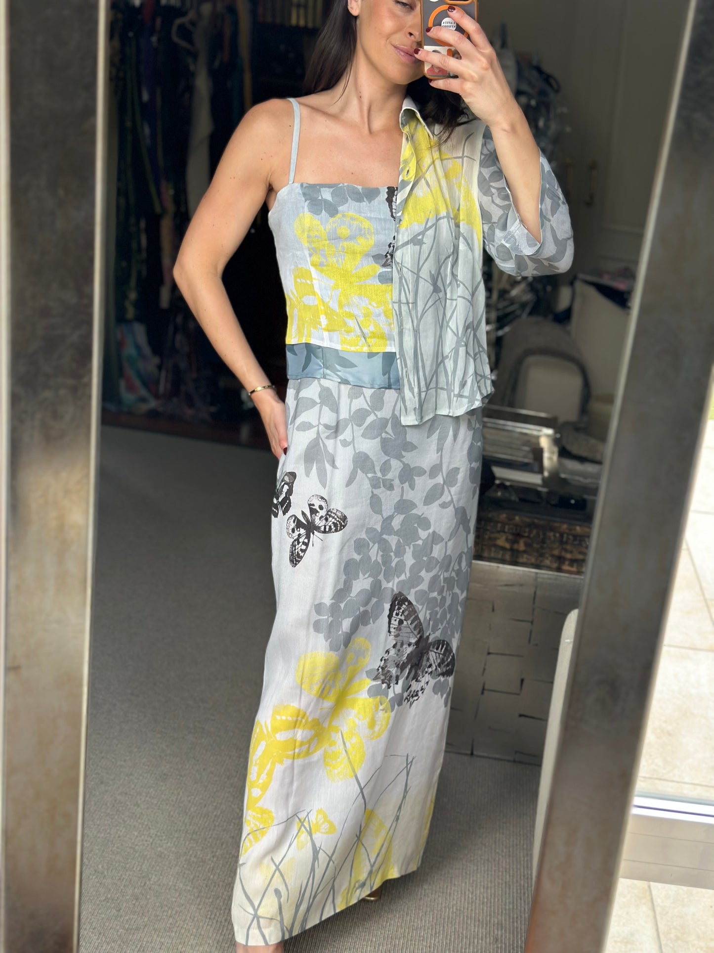 Total look lino Mariposas