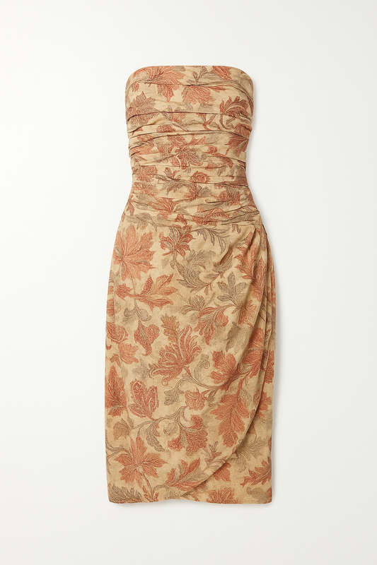 Vestido palabra de honor mini