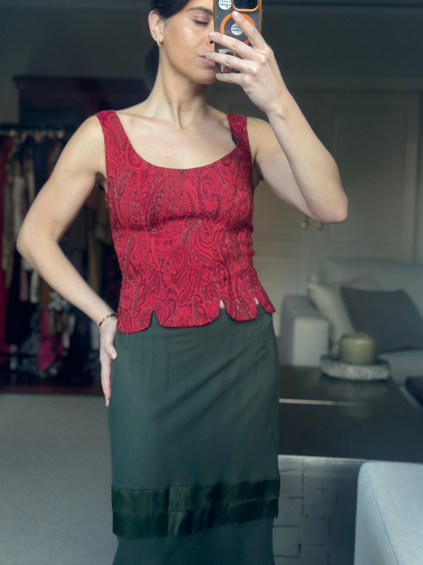 Corpiño  estampado Lazos