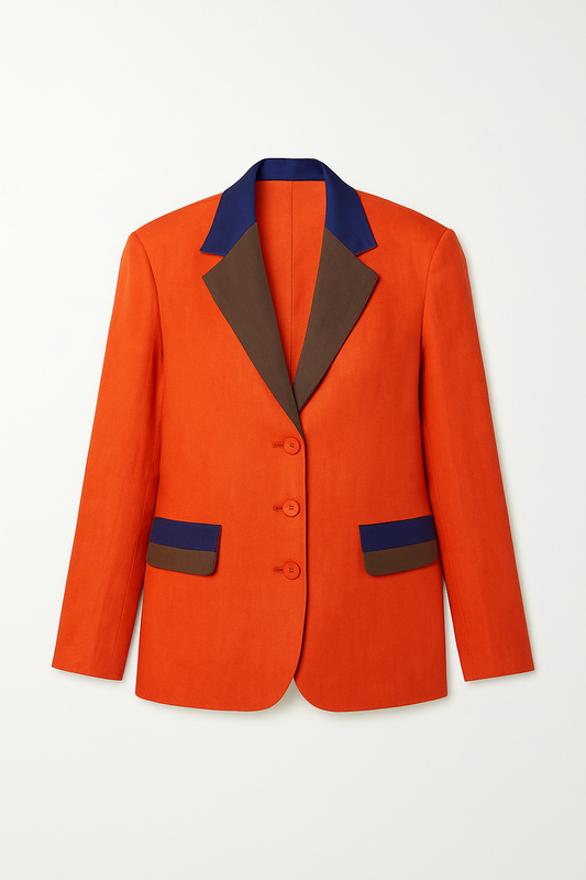 Blazer bicolor Valentino