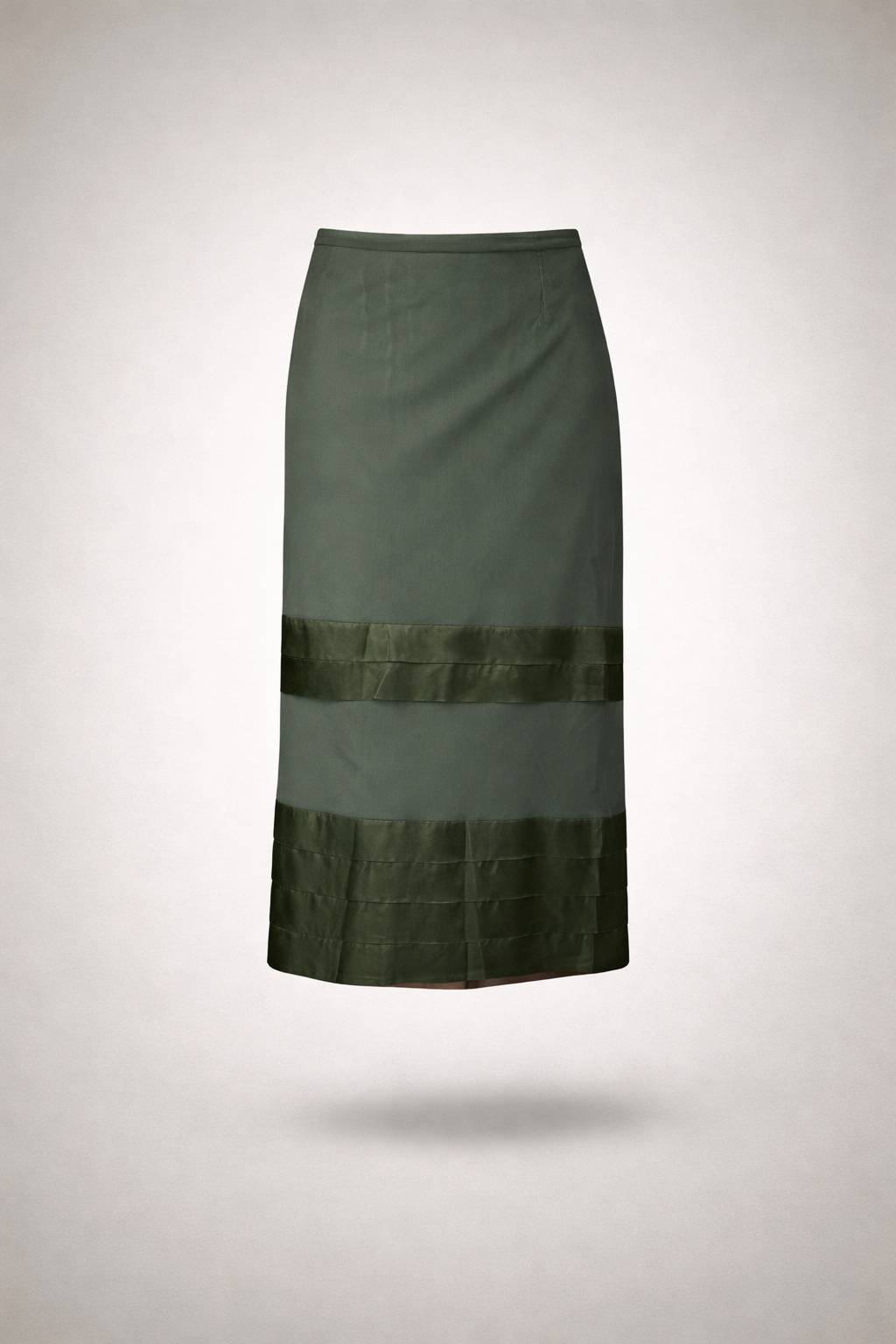 Falda verde Valentino