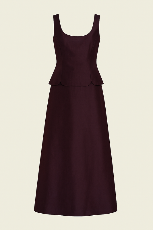 Total look seda morado