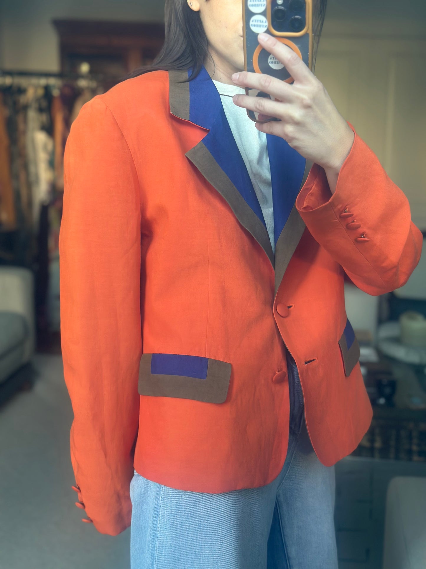 Blazer bicolor Valentino