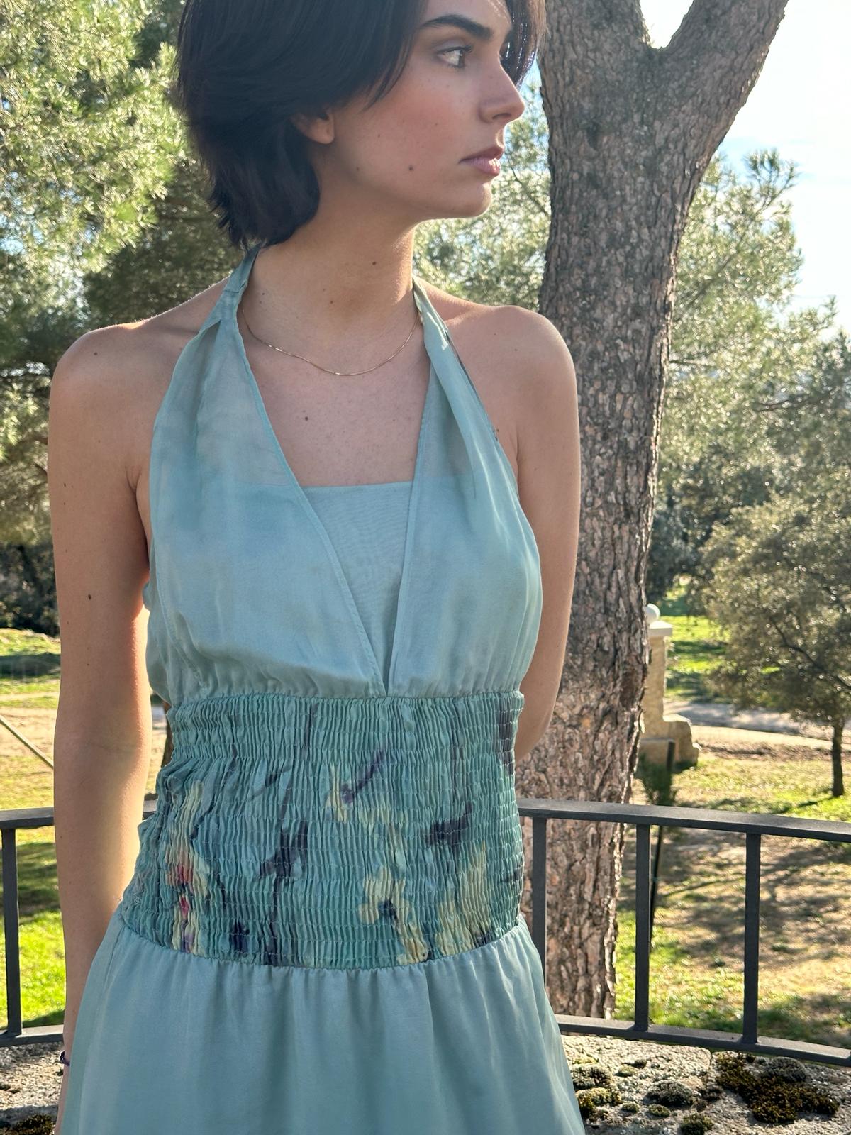 Vestido nido de abeja